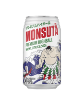 Monsuta Premium Highball Whisky Citrus & Soda Cans 350ml  Can