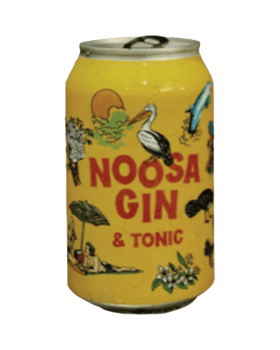Noosa Spirits Company Gin & Tonic Can 330ml  Can