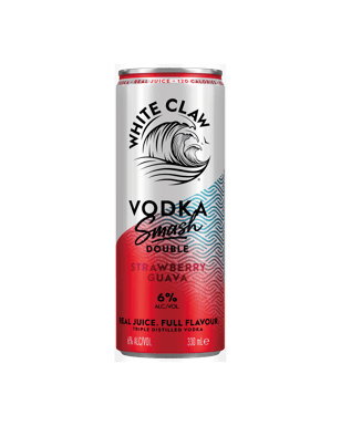 Vodka Smash Strawberry Guava Cans 330mL 