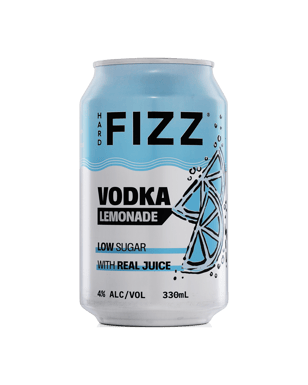Hard Fizz Vodka Lemonade Cans 330ml  Can
