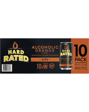 Hard Rated Orange 10 Pack Cans 375ml  Can