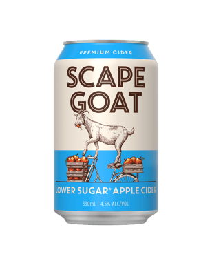 Scape Goat Low Sugar Apple Cider Cans 330ml  Can