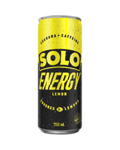 Solo Energy Lemon 250ml  Can