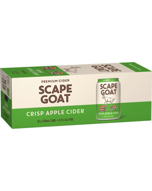 Scape Goat Crisp Apple Cider Cans 10x330ml  Each