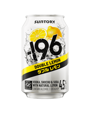 Suntory -196 Double Lemon 4.5% Cans 330ml  Can