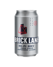 Brick Lane Zero Carb Japanese Lager Can 355ml  Can