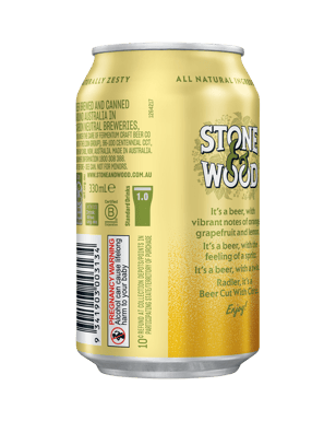 Stone & Wood Radler Citrus Can 330ml  Can