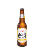 Asahi Super Dry Fusions Lemon Yuzu Bottle 330ml  Bottle