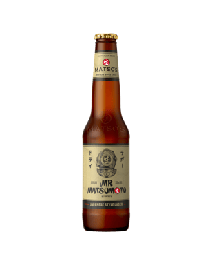 Matso's Mr Matsumotos Japanese Style Lager Bottle 330ml  Bottle