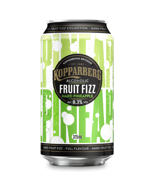 Kopparberg Fruit Fizz Hard Pineapple 8.3% Cans 375ml  Can