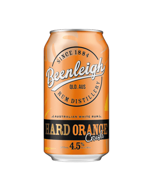 Beenleigh Hard Orange Crush Can 375ml  Can