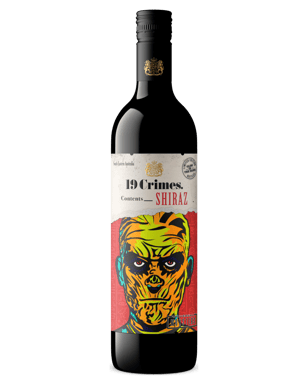 19 Crimes Halloween The Mummy Shiraz  Bottle