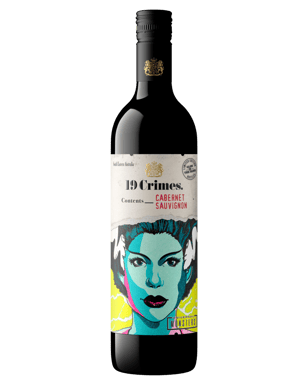 19 Crimes Halloween Bride Of Frankenstein Cabernet Sauvignon  Bottle