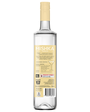 Mishka Vanilla Vodka 700ml  Bottle