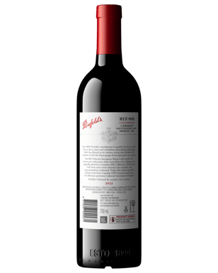 Penfolds Bin 600 Cabernet Shiraz 2022 Holiday Gift Box  Bottle