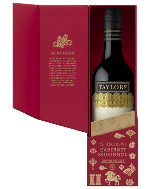 Taylors St Andrews Cab Sauv Year Of The Horse 2021 750ml  Bottle