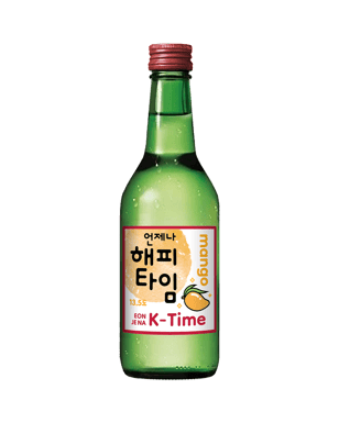 K-time Mango Soju 360ml  Bottle