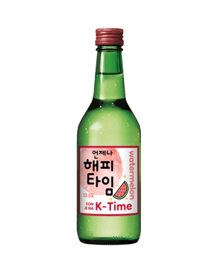 K-time Watermelon Soju 360ml  Bottle