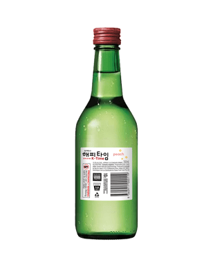 K-time Peach Soju 360ml  Bottle
