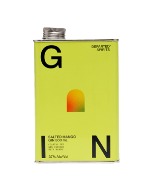 Departed Spirits Salted Mango Gin 500ml  Can