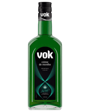 Vok Green Creme De Menthe Liqueur 500ml  Bottle