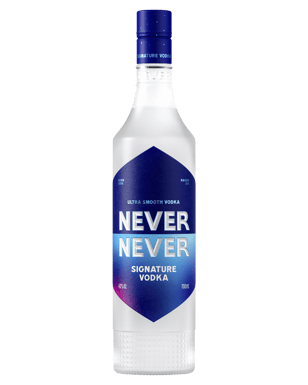 Never Never Signature Vodka 700ml  Bottle
