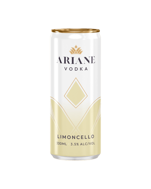 Sunny Days Distillery Ariane Vodka Limoncello Cans 330ml  Can