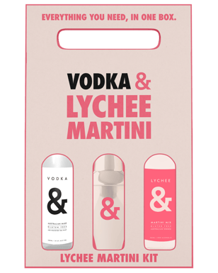 Ampersand Vodka & Lychee Martini Gift Pack  Bottle