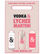 Ampersand Vodka & Lychee Martini Gift Pack  Bottle