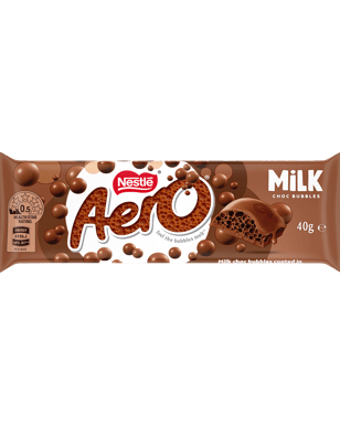 Nestle Aero Milk Chocolate Bar 40g  undefined