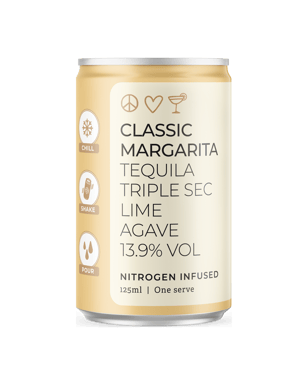 Byron Bay Spirits Co Margarita Cans 125ml  Can