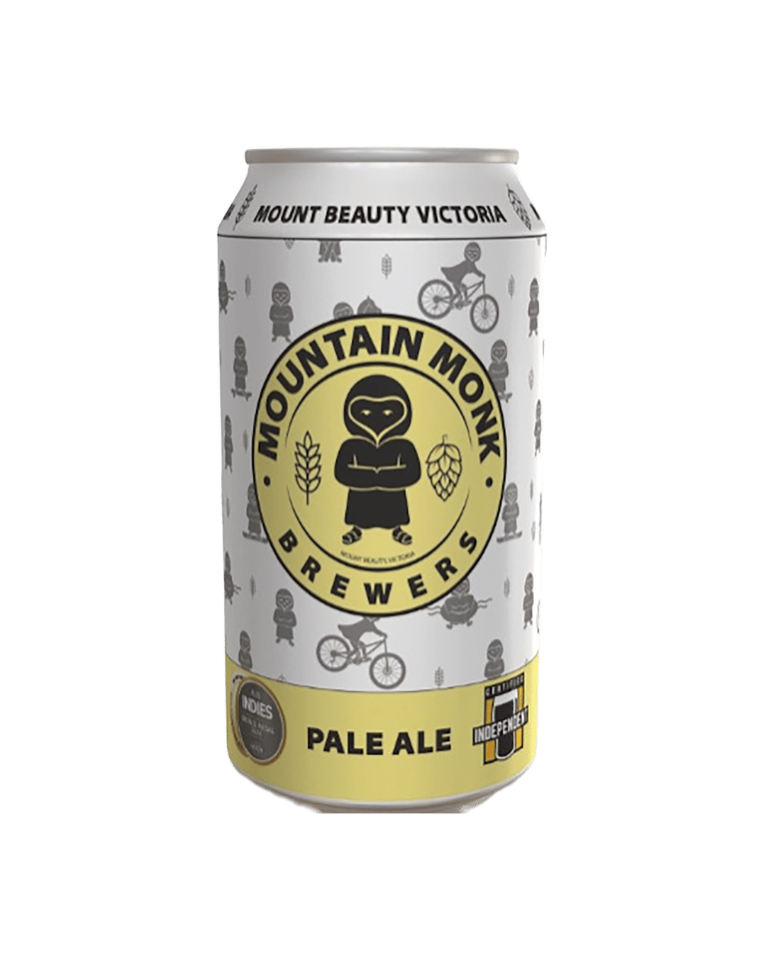 Mountain Monk Brewers Pale Ale Cans 375mL