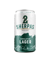 2 Sherpas Brewing Company Himalayan Lager Can 355ml  Can