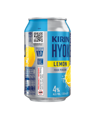 Kirin Hyoketsu Lemon 4% 330ml Can  Can