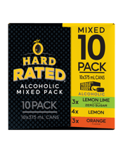 Hard Rated Mixed 4.5% Cans 10x375ml  Can