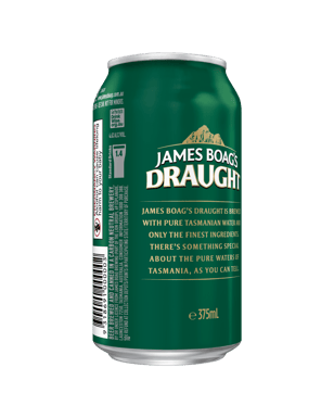 James Boag's Draught Cans 375ml  Can