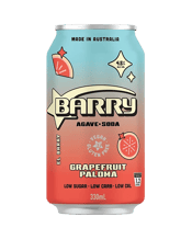 Barry Grapefruit Paloma Agave & Soda Cans 330ml  Can