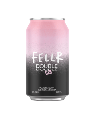 Fellr Double Watermelon 6pct 330ml  Can