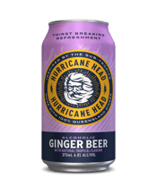Hurricane Head Ginger Beer Tropical Can 375ml  Can