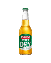 Tooheys Extra Dry Bottles 330ml  Bottle