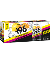 Suntory -196 Double Lemon & Passionfruit Cans 10x330ml  Can