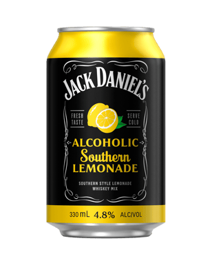Jack Daniel's Alcoholic Southern Lemonade Cans 330ml  Can