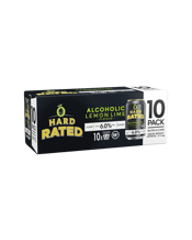 Hard Rated Hard Rated Lemon Lime 6% Cans 10x330ml  Can