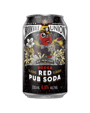 Vodka Red Pub Soda 6% Cans 330mL 