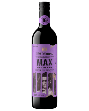 19 Crimes Max Red Blend  Bottle