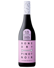 Bone Dry Pinot Noir  Bottle
