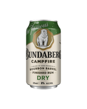 Bundaberg Campfire Bourbon & Dry 6% Can 375ml  Can