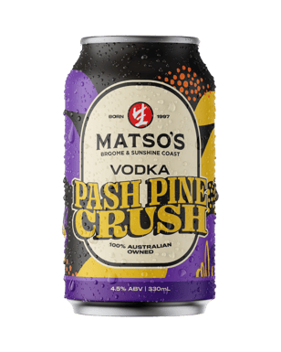 Vodka Pash Pine Crush Cans 330mL 
