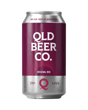 Queensland Beer Co. Mid Lager Can 375ml  Can
