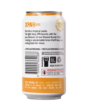First Light Brewing Co. Xpa Xtra Pale Ale 375ml Can  Can